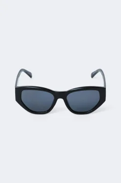 Angular cateye sunglasses - Schwarz - Dame - Gina Tricot
