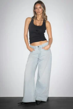Baggy babe jeans - Blau - Dame - Gina Tricot