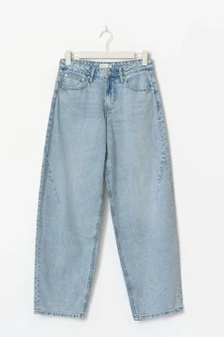 Baggy-crush jeans - Blau - Dame - Gina Tricot