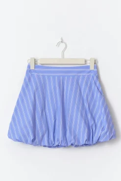 Balloon skirt - Blau - Dame - Gina Tricot
