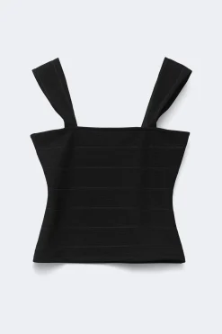 14+ bandage top - Schwarz - Gina Tricot