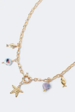 14+ beach necklace - Beige - Gina Tricot