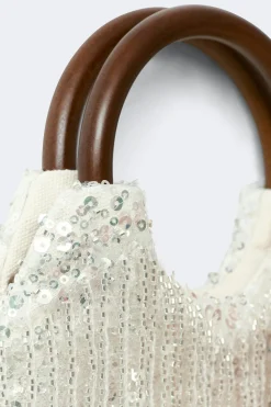 Beaded bag - Grau - Dame - Gina Tricot