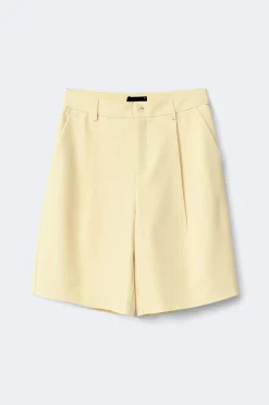 Bermuda shorts - Gelb - Dame - Gina Tricot