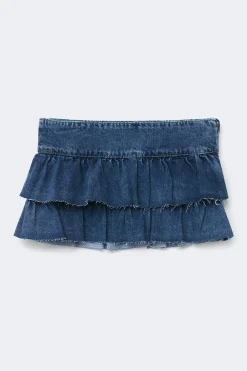 14+ bluebabe denim skirt - Blau - Gina Tricot