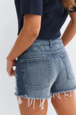 Blue crush denim shorts - Blau - Dame - Gina Tricot