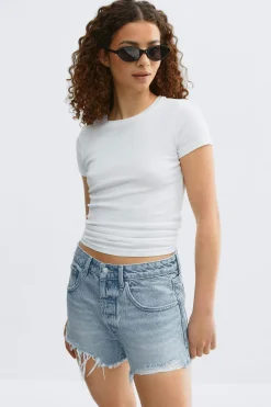 Blue crush denim shorts - Blau - Dame - Gina Tricot