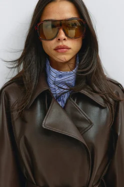 Bold sunglasses - Braun - Dame - Gina Tricot