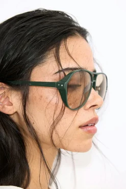 Bold sunglasses - Grün - Dame - Gina Tricot
