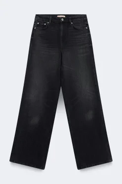 Boss bby wide jeans - Schwarz - Dame - Gina Tricot