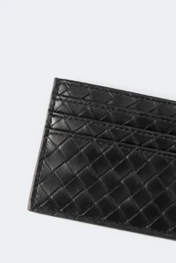 Braided card holder - Schwarz - Dame - Gina Tricot