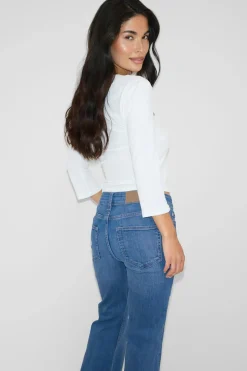 Breeze flare jeans - Blau - Dame - Gina Tricot