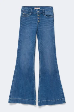 Breeze flare jeans - Blau - Dame - Gina Tricot