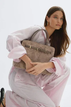 Classic tote bag - Beige - Dame - Gina Tricot