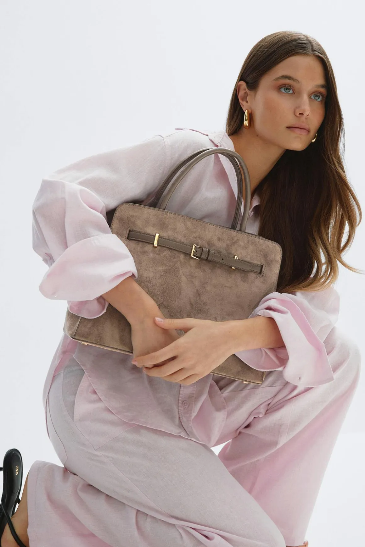 Classic tote bag - Beige - Dame - Gina Tricot