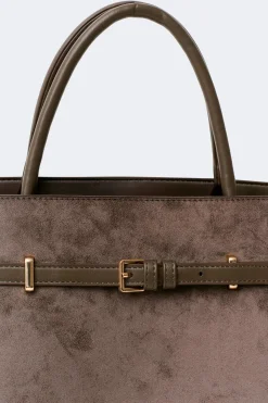 Classic tote bag - Beige - Dame - Gina Tricot