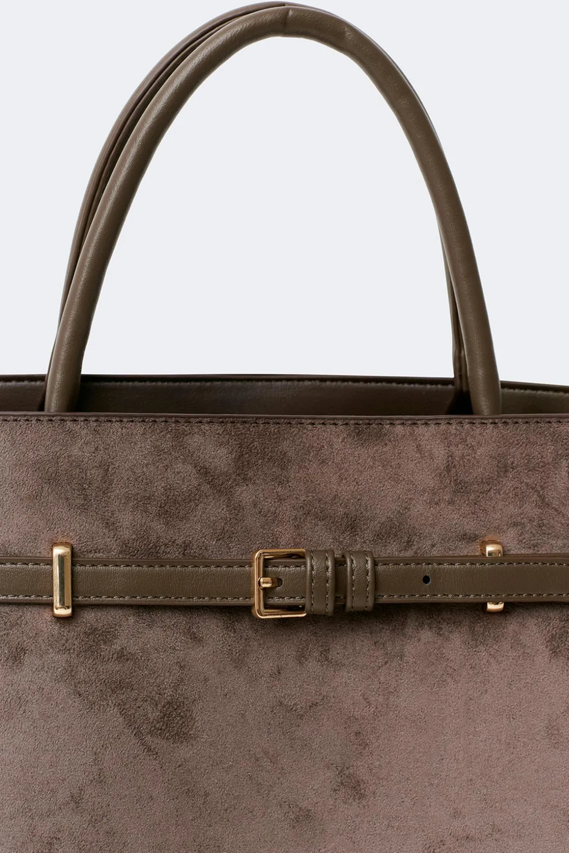 Classic tote bag - Beige - Dame - Gina Tricot