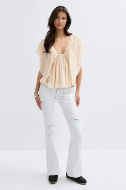 14+ coral blouse - Rosa - Gina Tricot