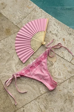 14+ coral cheeky bikini bottom - Rosa - Gina Tricot