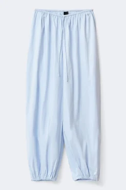 Cotton balloon trousers - Blau - Dame - Gina Tricot