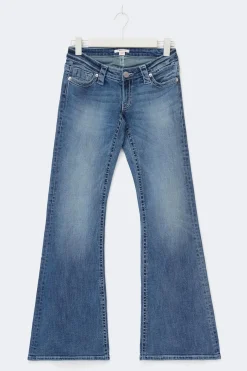 14+ delowlow jeans petite - Blau - Gina Tricot