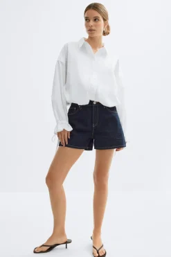 Denim dream shorts - Blau - Dame - Gina Tricot