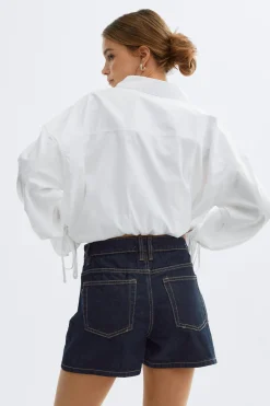 Denim dream shorts - Blau - Dame - Gina Tricot