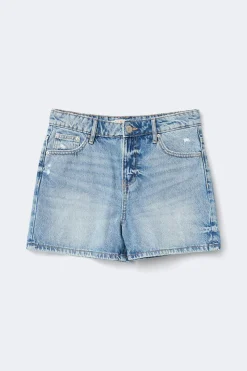 Denim dream shorts - Blau - Dame - Gina Tricot