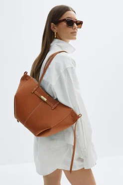 Detail midi bag - Beige - Dame - Gina Tricot