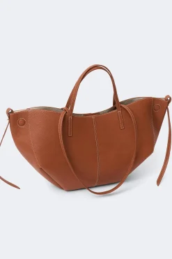 Detail strap tote bag - Braun - Dame - Gina Tricot