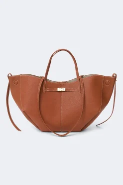 Detail strap tote bag - Braun - Dame - Gina Tricot