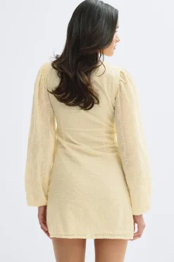 14+ embroidery dress - Beige - Gina Tricot