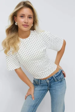 14+ fitted tee - Weiß - Gina Tricot