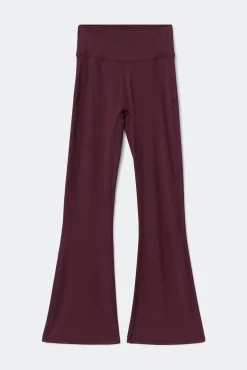 Flare yoga tights - Rot - Dame - Gina Tricot
