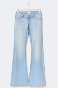 14+ for real low tall jeans - Blau - Gina Tricot