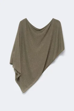 Glitter poncho - Grün - Dame - Gina Tricot