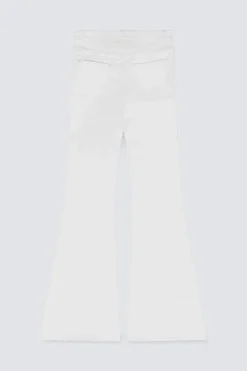 Glow low flare jeans - Weiß - Dame - Gina Tricot