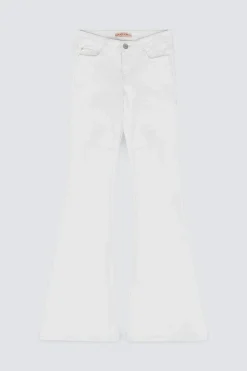 Glow low flare tall jeans - Weiß - Dame - Gina Tricot