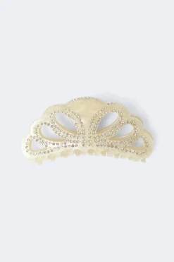 Hair clip - Weiß - Dame - Gina Tricot
