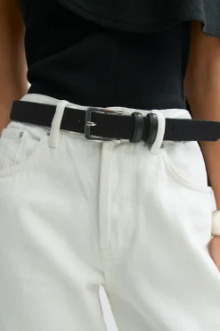 Hair-on hip belt - Schwarz - Dame - Gina Tricot