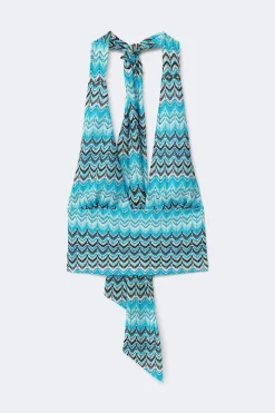 14+ halterneck top - Weiß - Gina Tricot