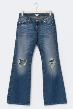14+ hip hug loose jeans tall - Blau - Gina Tricot
