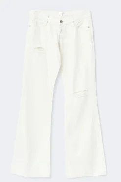 14+ hip hug loose jeans - Weiß - Gina Tricot