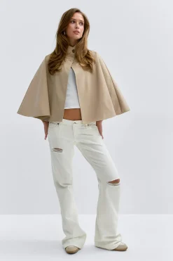 14+ hip hug loose jeans - Weiß - Gina Tricot