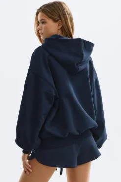 Hoodie - Blau - Dame - Gina Tricot