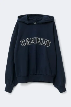 Hoodie - Blau - Dame - Gina Tricot
