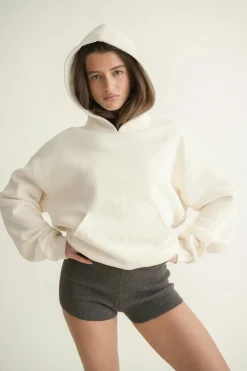 Iconic hoodie - Gelb - Dame - Gina Tricot