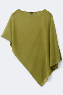 Knitted cape top - Grün - Dame - Gina Tricot