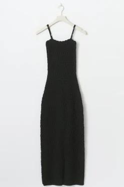 Knitted dress - Schwarz - Dame - Gina Tricot