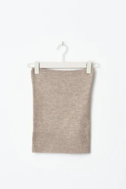 knitted tube top - Beige - Dame - Gina Tricot